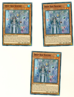 Set Of 3 Deep Sea Sentry Tin Of Ancient Battles 2021 1st Edition Yugioh Card - Image 3