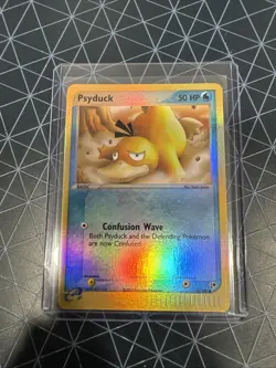Pokemon 2003 Sandstorm Psyduck Reverse Holo Card 73/100 LP/NM - Image 1