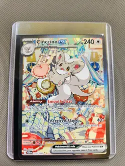 Cinccino ex Chaos Rising 119/086 Special Illustration Rare Pokemon TCG Card - Image 1