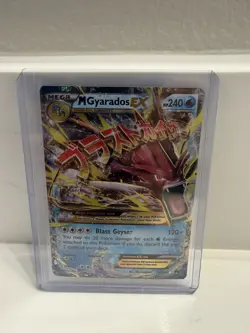 M Gyarados EX Ultra Rare Breakpoint Card 115/122 - Image 1