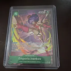One Piece Card Game Emporio.Ivankov OP16-026 Special Alt Art 4000P Cost 4 Eng - Image 1
