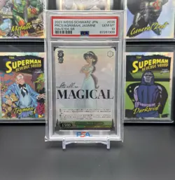 2023 WEISS SCHWARZ JAPANESE DISNEY100 SR PRINCESS OF AGRABAH, JASMINE PSA 10 - Image 1