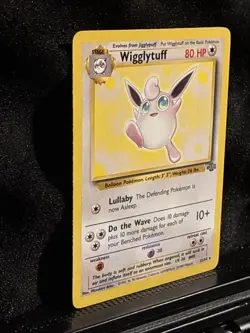 Wigglytuff 32/64 NM -Vintage Rare Pokemon Card- Jungle (8) - Image 2