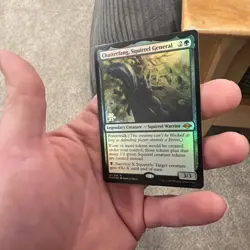 Chatterfang, Squirrel General - NM- MTG- MH 2 - prerelease stamped - Image 2