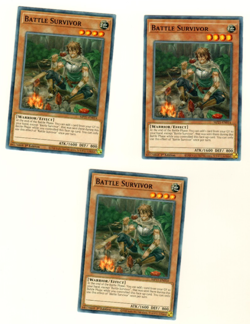 Set Of 3 Battle Survivor Tin Of Ancient Battles 2021 1st Edition Yugioh Card - Image 3