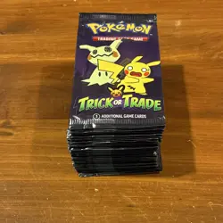 Trick or Trade Pokemon TCG Booster Pack Lot - 44 Packs, 3 Cards Each, English - Image 2