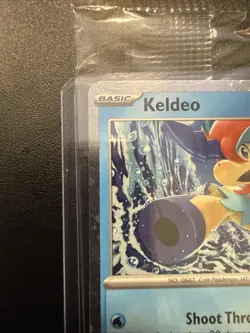 Keldeo Chaos Rising Stamped And Sealed Promo Card Pokemon 019/086 - Image 2