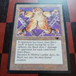 Mtg The Rack LP Antiquities Uncommon Magic the Gathering Card - Image 2