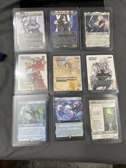 Magic The Gathering: Final Fantasy 9 Card Lot. 2 Foil 7 Non Foil Rare Cards - Image 2