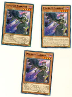 Set Of 3 Indulged Darklord Tin Of Ancient Battles 2021 1st Edition Yugioh Card - Image 3