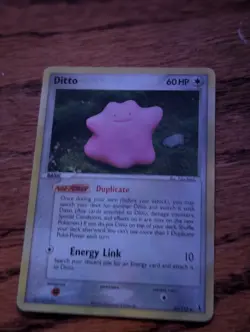 Pokemon TCG Ditto EX Delta Species Holo Rare 35/113 Basic English 60 HP - Image 1