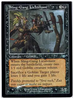 Sling-Gang Lieutenant - Retro FOIL - Modern Horizons 3 MH3 - MtG - NM - Image 1