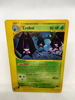 Crobat Non Holo Rare Pokemon TCG Card Skyridge 6/144 2003 Moderate Play - Image 3