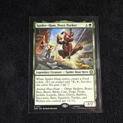 Spider-Ham, Peter Porker SPM 0114 Magic MTG NM - Image 1