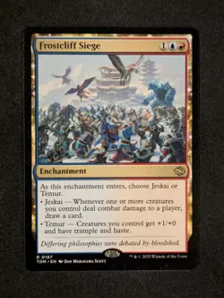 Frostcliff Siege [Tarkir: Dragonstorm] - MTG Magic the Gathering - NM - Image 1