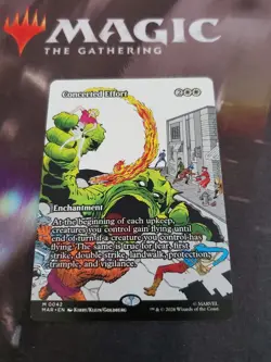 Mtg. Concerted Effort. Borderless. Marvel Universe Eternal-Legal. Pack Fresh - Image 1