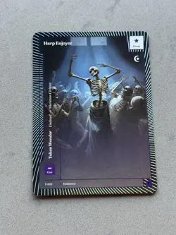 Wonders of the First - Harp Enjoyer T-021 FOIL - Token Wonder Card - Image 1