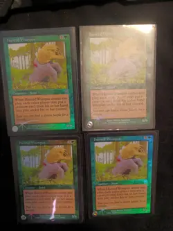 Hunted Wumpus Mercadian Masques Foil NM. Price is for all 4 hunted wumpai in pic - Image 1