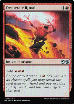 Desperate Ritual 127 Ultimate Masters Uncommon Magic: The Gathering NM - Image 1