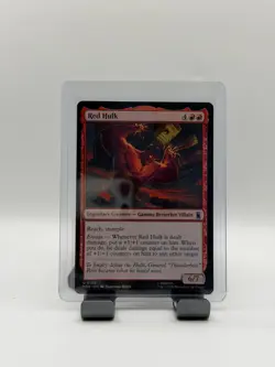 MTG, Red Hulk $3 ORDER MIN 149 Marvel Super Heroes Regular - Image 1
