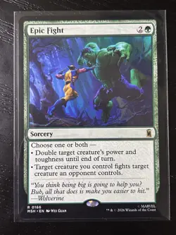 MTG Epic Fight Marvel Super Heroes Regular #166 - Image 1
