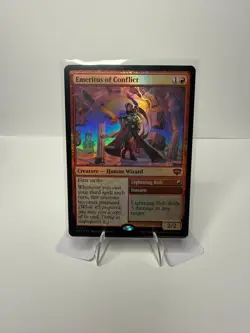 Emeritus of Conflict 113 Secrets of Strixhaven Magic: The Gathering Foil NM - Image 1