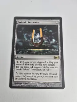 Wizards Strionic Resonator Core Set 2014 M14 Artifact Regular 224/249 MTG - Image 1