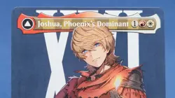 Joshua, Phoenix's Dominant Borderless And Regular FINAL FANTASY MTG NM - Image 3