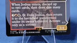 Joshua, Phoenix's Dominant Borderless And Regular FINAL FANTASY MTG NM - Image 4