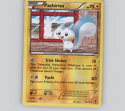 Pachirisu 25/119 Reverse Holo R Phantom Forces LP Pokemon - Image 1