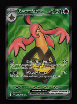 Gourgeist ex 102/086 Holo Ultra Rare Chaos Rising Pokemon Cards - Image 1