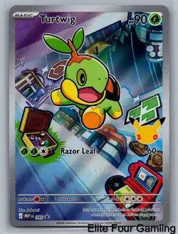 Turtwig 040 Holo Promo ME: Mega Evolution Promo Pokemon Holo Near Mint - Image 1