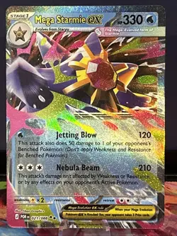 Mega Starmie ex 021/088 Double Rare Perfect Order Pokemon Holo NM/M - Image 1