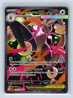 Mega Lopunny ex 128/094 Phantasmal Flames Pokemon Holo NM - Image 1