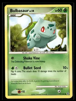 Bulbasaur 77/132 Secret Wonders Common Pokemon - Image 1