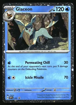 GLACEON (COSMOS HOLO) 171 PROMO SCARLET & VIOLET PROMO POKEMON NEAR MINT - Image 1