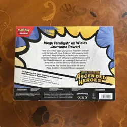 Pokemon TCG: Mega Evolution—Ascended Heroes Mega Feraligatr ex Box - Image 2