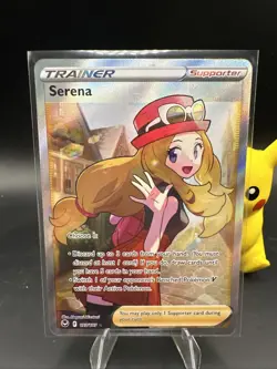 Serena (Full Art) 193/195 Swsh12: Sword & Shield - Silver Tempest Holo Pokemon - Image 1
