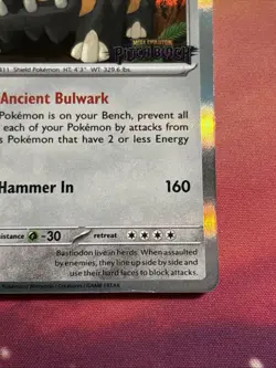 Bastiodon MEP 085 Prerelease Stamped Promo - Pokemon TCG: Pitch Black - NM - Image 4