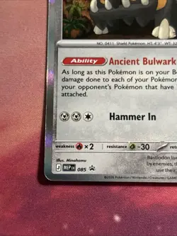 Bastiodon MEP 085 Prerelease Stamped Promo - Pokemon TCG: Pitch Black - NM - Image 5