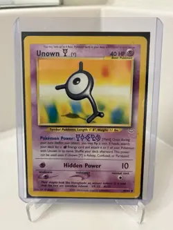 Pokemon TCG Unown Y Neo Revelation FREE SHIPPING - Image 5
