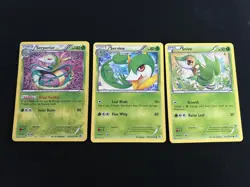 Snivy, Servine, Serperior Pokemon Legendary Treasures: Radiant Collection MP - Image 1