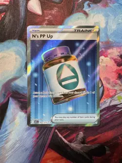 N's PP Up 262/217 Holo Ultra Rare Ascended Heroes Pokemon - Image 1