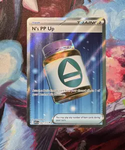 N's PP Up 262/217 Holo Ultra Rare Ascended Heroes Pokemon - Image 1
