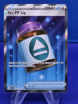 N's PP Up 262/217 Ultra Rare Ascended Heroes Pokemon Holo Near Mint - Image 1