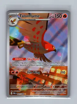 Talonflame 091/088 Holo Illustration Rare Perfect Order Pokemon Near Mint - Image 1