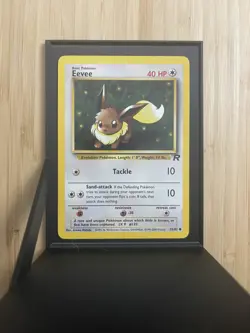 Pokemon Eevee 55/82 Team Rocket Common Unlimited LP WOTC - Image 2
