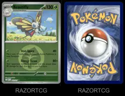 BEAUTIFLY (ENERGY SYMBOL PATTERN) 013/217 UC ASCENDED HEROES POKEMON NM/M - Image 3