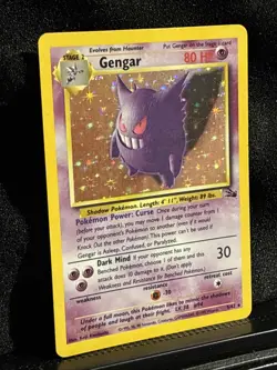 Pokemon TCG Vintage 1999 Gengar 5/62 Stage 2 80 HP English - Image 2