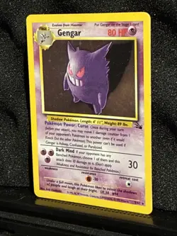 Pokemon TCG Vintage 1999 Gengar 5/62 Stage 2 80 HP English - Image 3